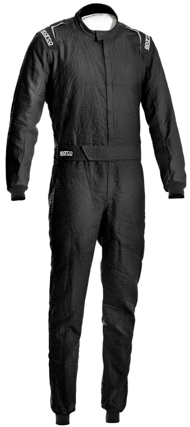 Sparco Extrema S Auto Race Suit FIA 8856-2000 Black Front Image